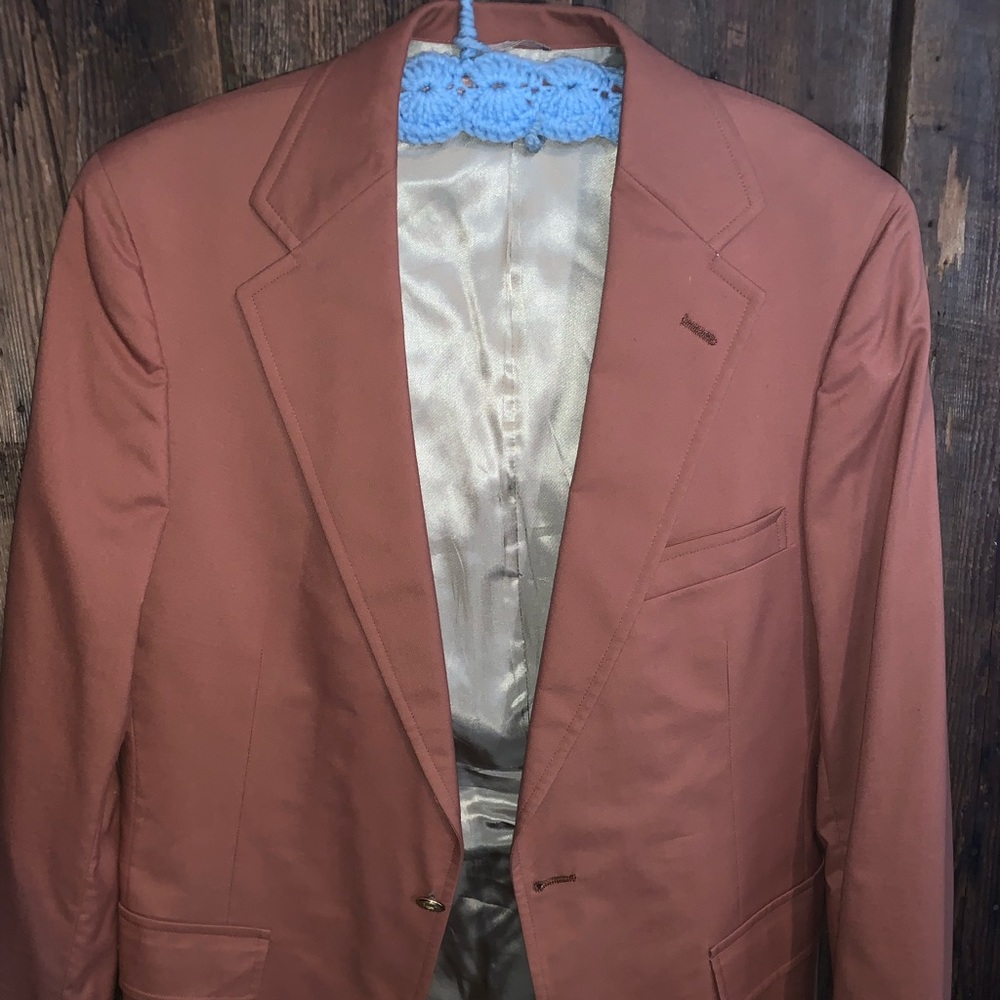 Ralph Lauren Polo University Salmon Blazer